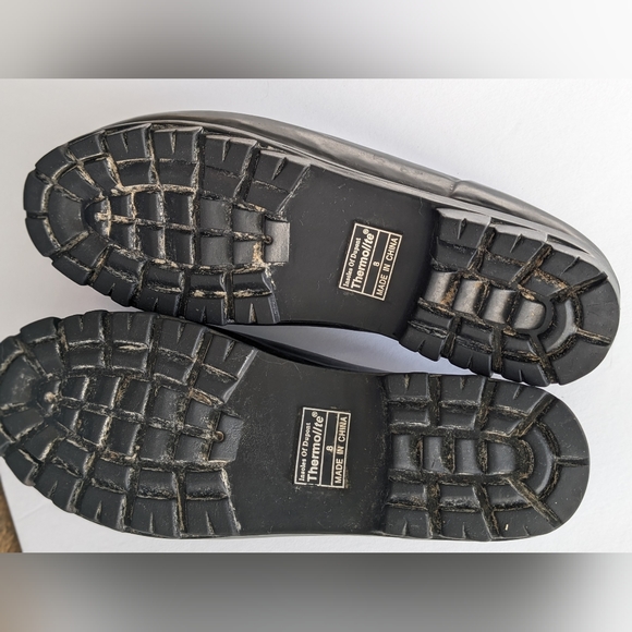 Bay Area Thermolite Rubber Rain Shoes Size 8 - Picture 7 of 7